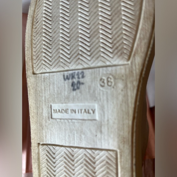 Valentino Women's Cream Logo Sneakers - Picture 9 of 12